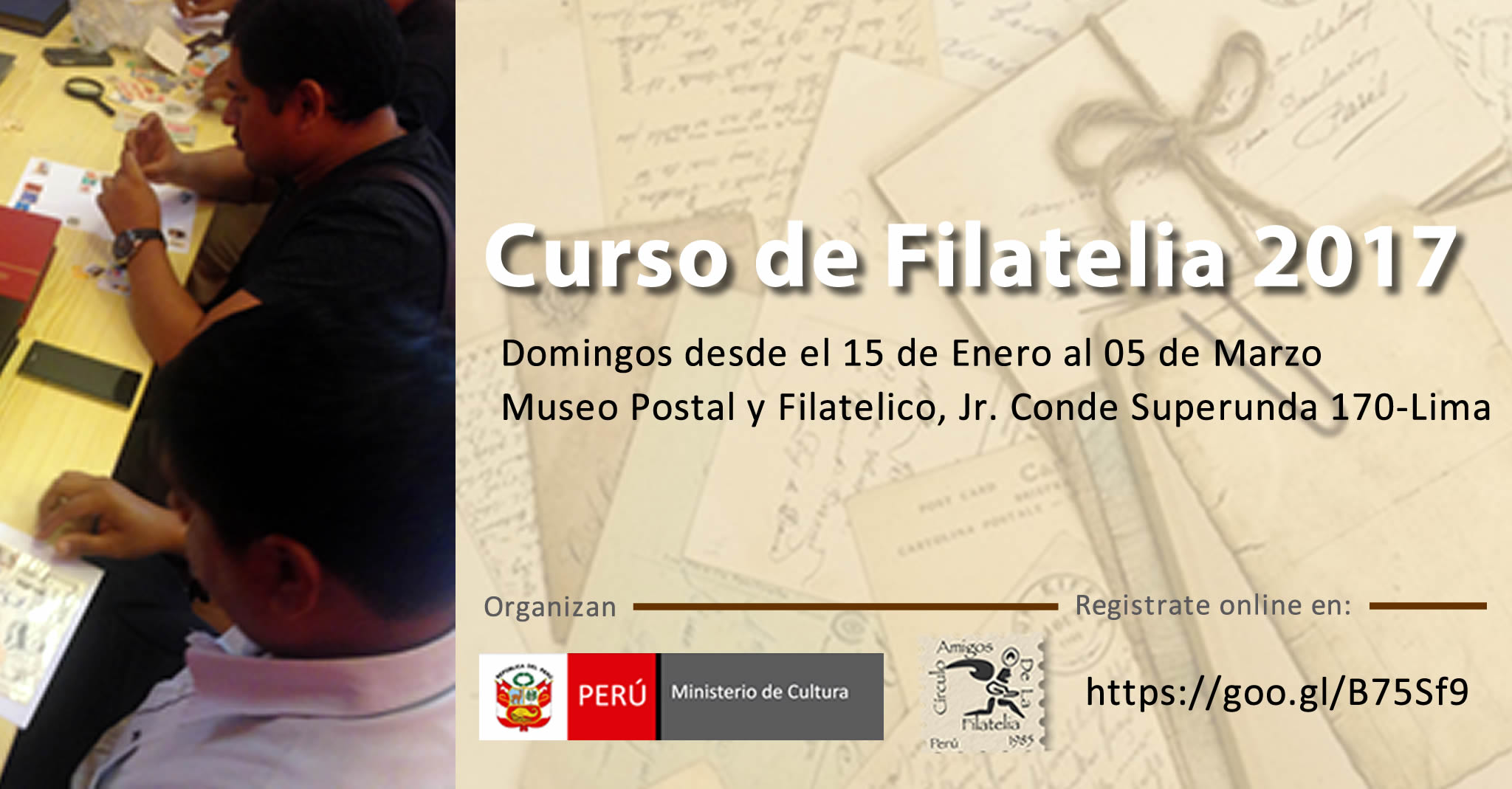 Curso de Filatelia 2017