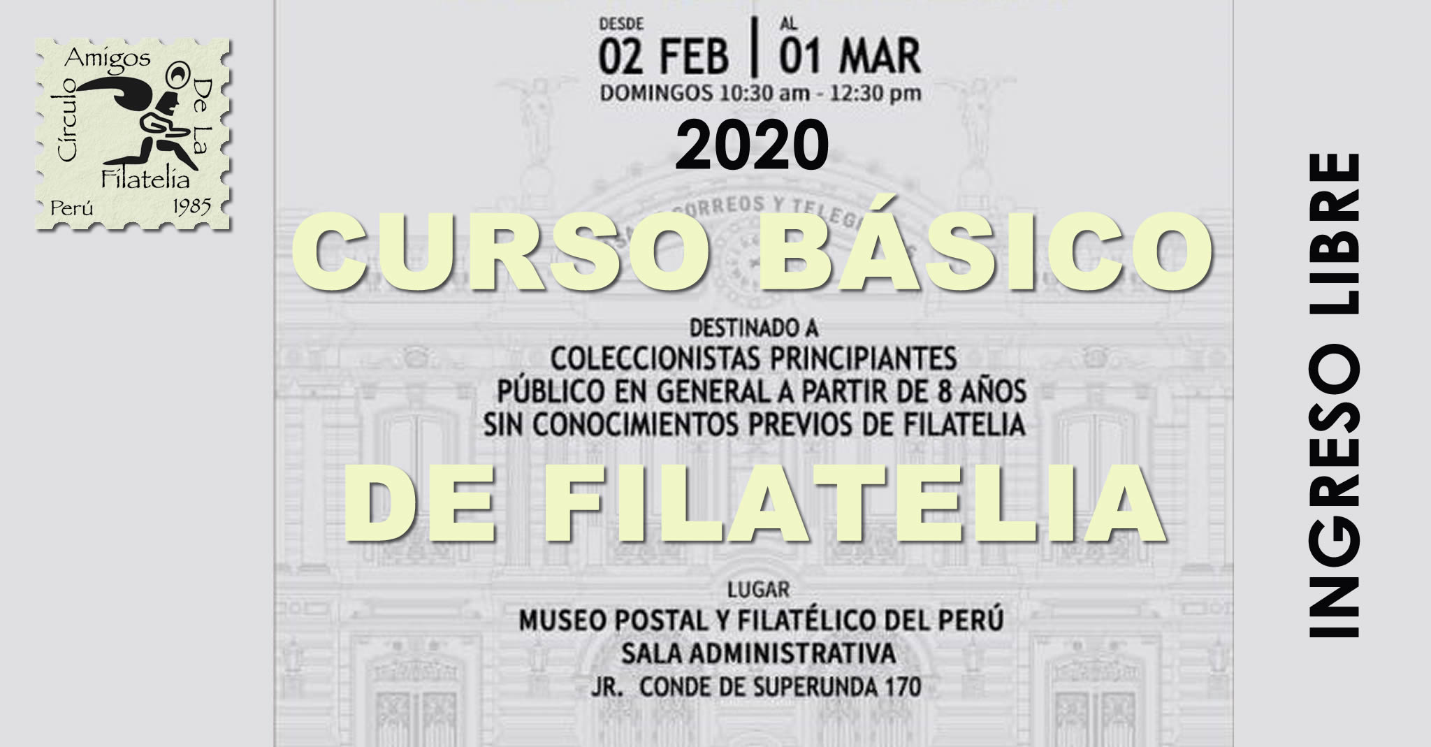 Curso de Filatelia 2020
