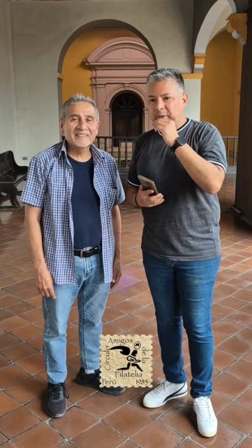 Ping pong filatélico con Mario Espinoza.

#filatelia #estampillas #philately #coleccionismo #colección