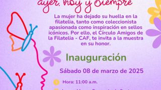Muestra Filatélica "Las mujeres en la filatelia, ayer, hoy y siempre"