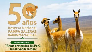 Muestra Filatélica "Áreas protegidas del Perú, conservando la vida"