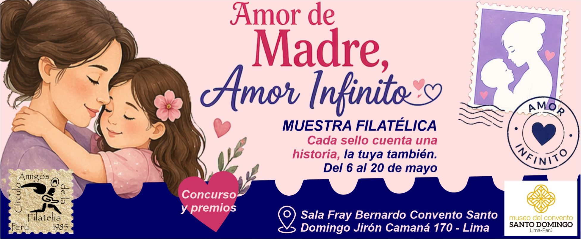 Muestra Filatélica por el Dia de la Madre