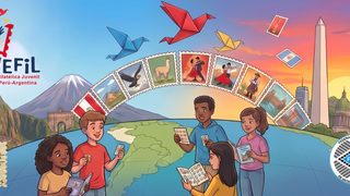 La Filatelia Juvenil vuelve a reunir a dos países hermanos.