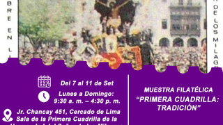 Muestra Filatélica "Primera Cuadrilla: Tradición"
